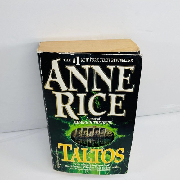 Rare Taltos Paperback by Anne Rice - Lives of Mayfair Witches Trilogy Book 3 - Picture 1 of 10
